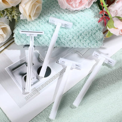 50pcs Hotel Razor and Shaving Cream Set for Guesthouse Bathroom Travel Use - Small