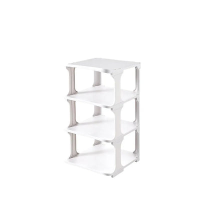 4/5Tier Shoe Rack Organizer Shelf Space Saving Storage Stand For Entryway Home - 4-Tier