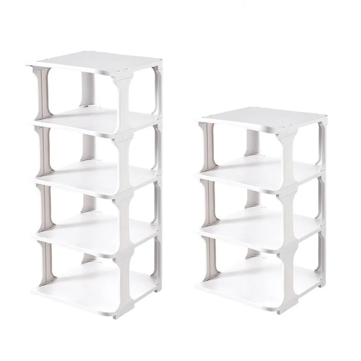 4/5Tier Shoe Rack Organizer Shelf Space Saving Storage Stand For Entryway Home - 4-Tier