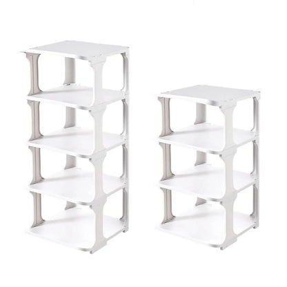 4/5Tier Shoe Rack Organizer Shelf Space Saving Storage Stand For Entryway Home - 4-Tier