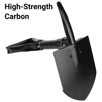 Folding Survival Shovel Outdoor Camping Emergency Tool For Hiking Fishing Rescue Gear