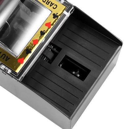 2 Deck Automatic Card Shuffler for Poker Casino Home Game Use