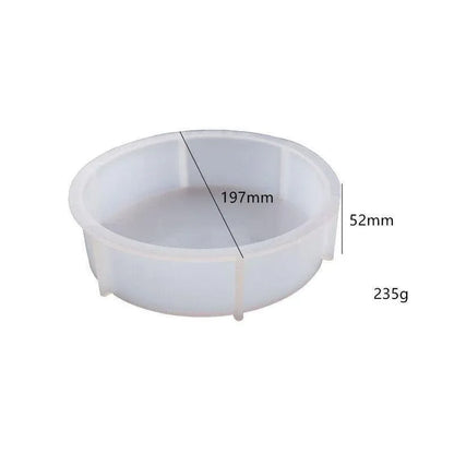 New Large Crystal Epoxy Resin Mold Geometry Cube Specimen Love Heart Round Mould - Heart