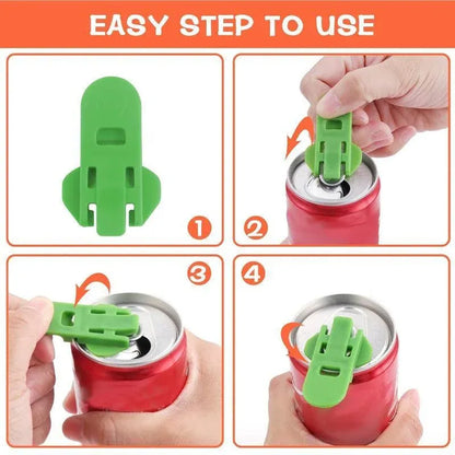 6X Easy Can Opener Portable Drink Beer Cola Beverage Drink Opener Party Tool