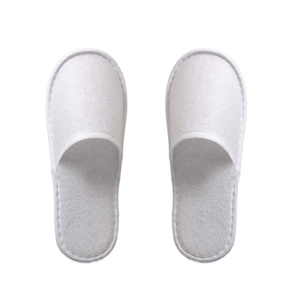 20 Pairs Disposable Hotel Slippers Star Design Homestay Towel Thickened NonSlip
