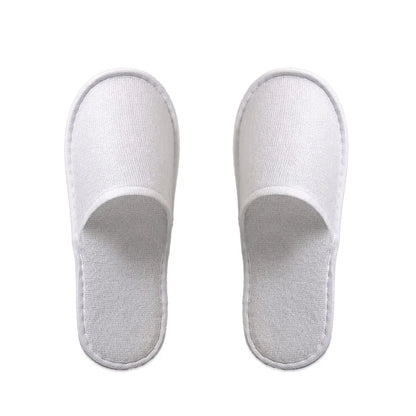 20 Pairs Disposable Hotel Slippers Star Design Homestay Towel Thickened NonSlip