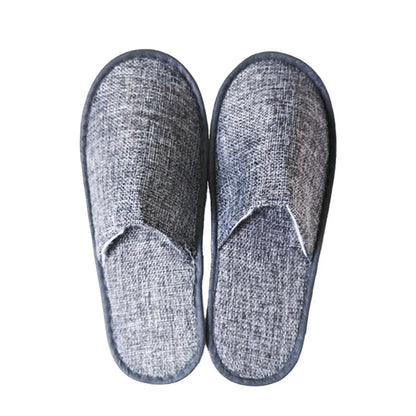 20 Pairs Disposable Portable Slippers Comfortable Anti-Slip Hotel Travel Backup