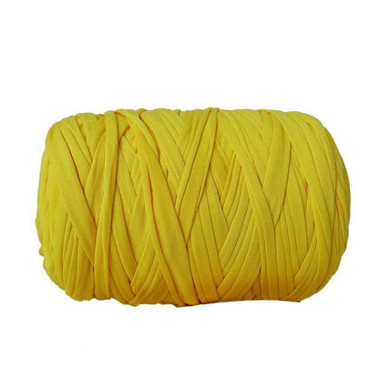 Chunky Arm Wool Yarn Knitted Soft Woolen Yarn Hand Washable Knitted Yarn for Bed - Yellow
