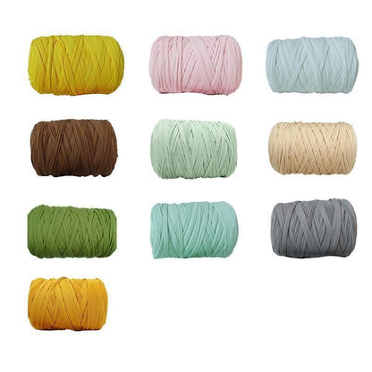 Chunky Arm Wool Yarn Knitted Soft Woolen Yarn Hand Washable Knitted Yarn for Bed - Yellow