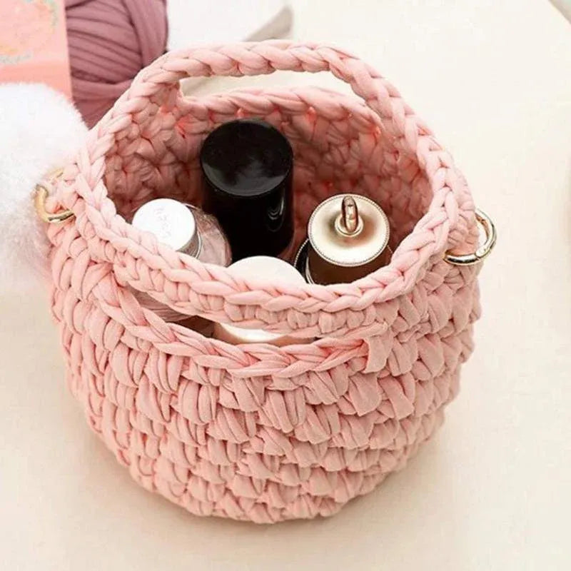 Chunky Arm Wool Yarn Knitted Soft Woolen Yarn Hand Washable Knitted Yarn for Bed - Yellow