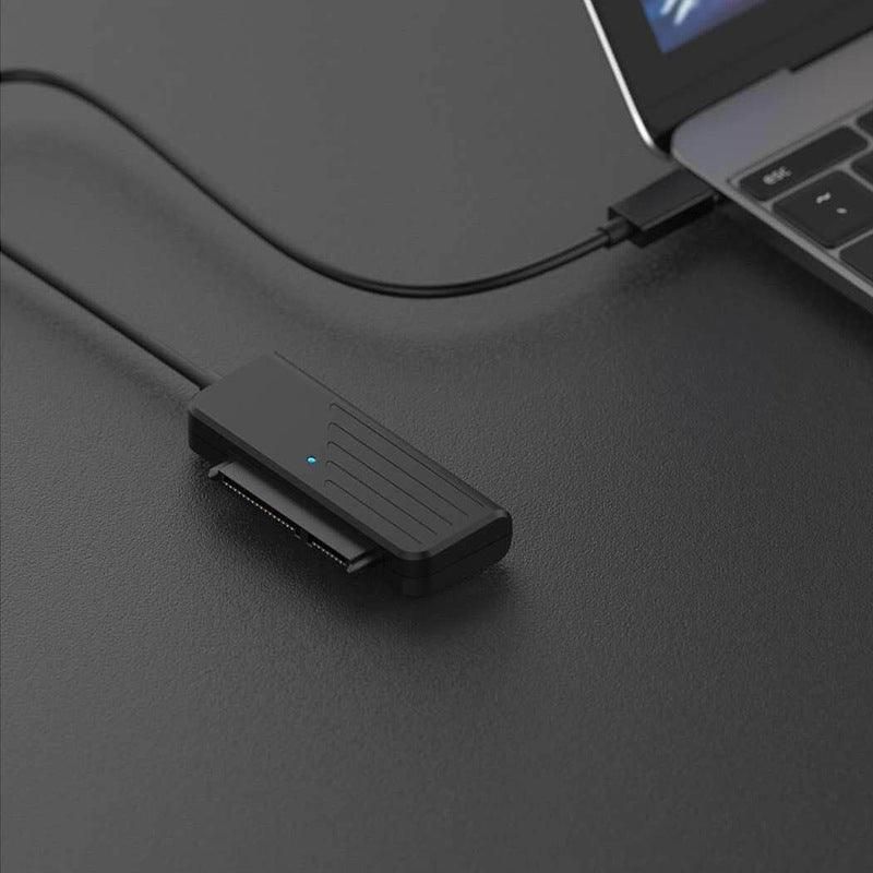 45cm USB 3.0 to SATA 22Pin 2.5Inch Hard Disk Driver SSD Adapter Data Power Cable