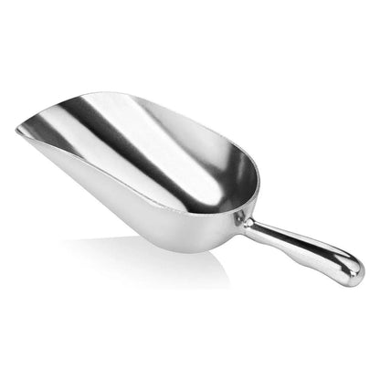 4 Sizes Aluminum Alloy Ice Shovel Flour Rice Scoop Multipurpose Kitchen Tool - XL