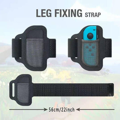 5pcs Adjustable Elastic Leg Straps for Switch Sports Game Accessories Fitness