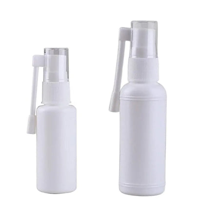 50PCS Rocker Sprayer 360 Degree Spray Bottle Small White Refillable Mist Container - 50ML