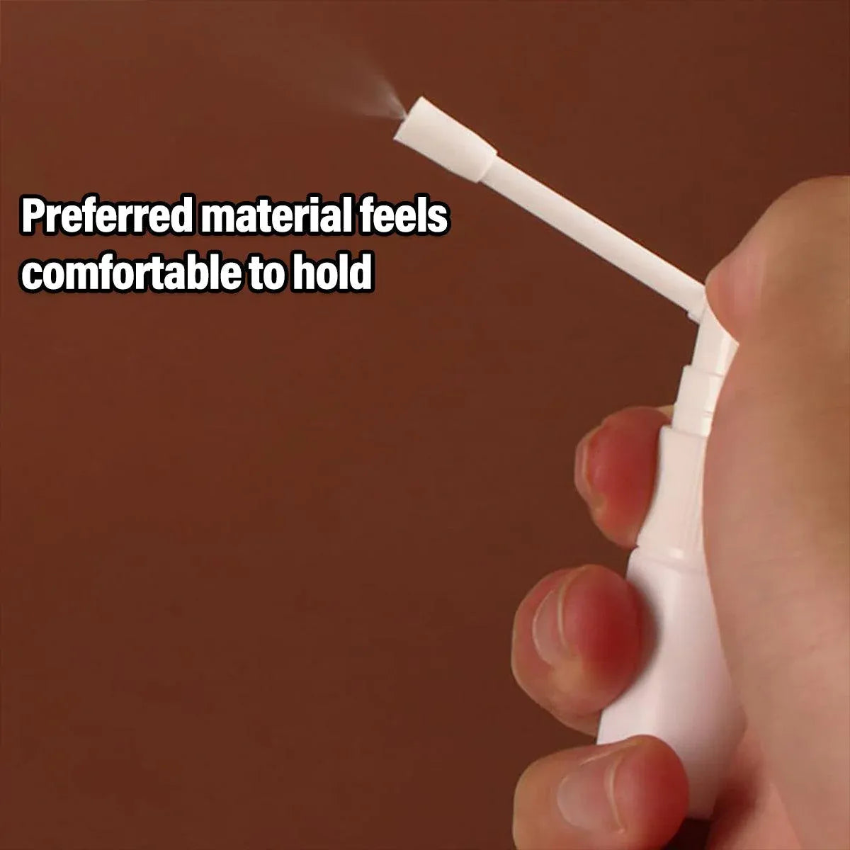 50PCS Rocker Sprayer 360 Degree Spray Bottle Small White Refillable Mist Container - 50ML