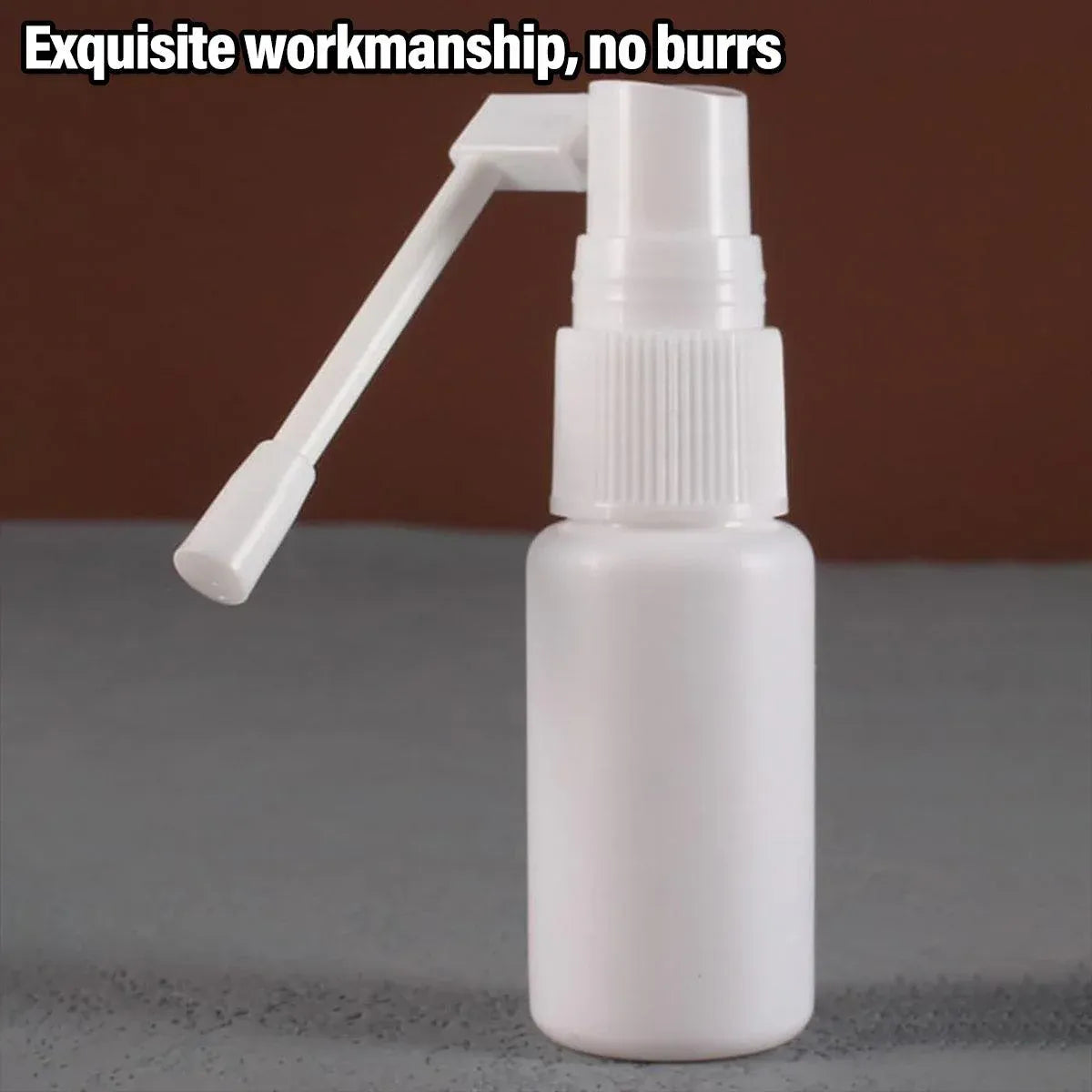 50PCS Rocker Sprayer 360 Degree Spray Bottle Small White Refillable Mist Container - 50ML