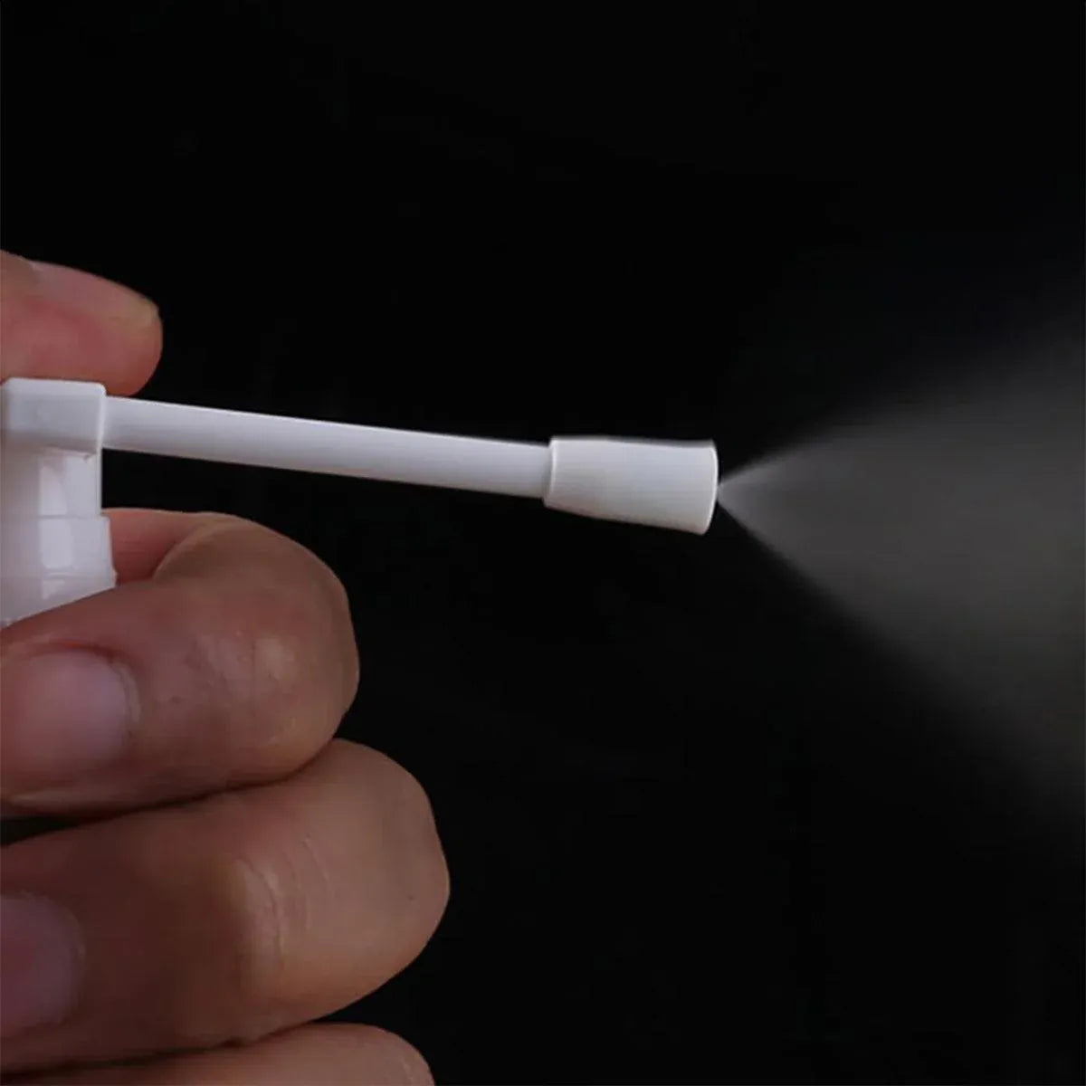 50PCS Rocker Sprayer 360 Degree Spray Bottle Small White Refillable Mist Container - 50ML