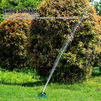 15-Hole Sprinkler Garden Lawn Sprinkler Irrigation System Adjustable Watering
