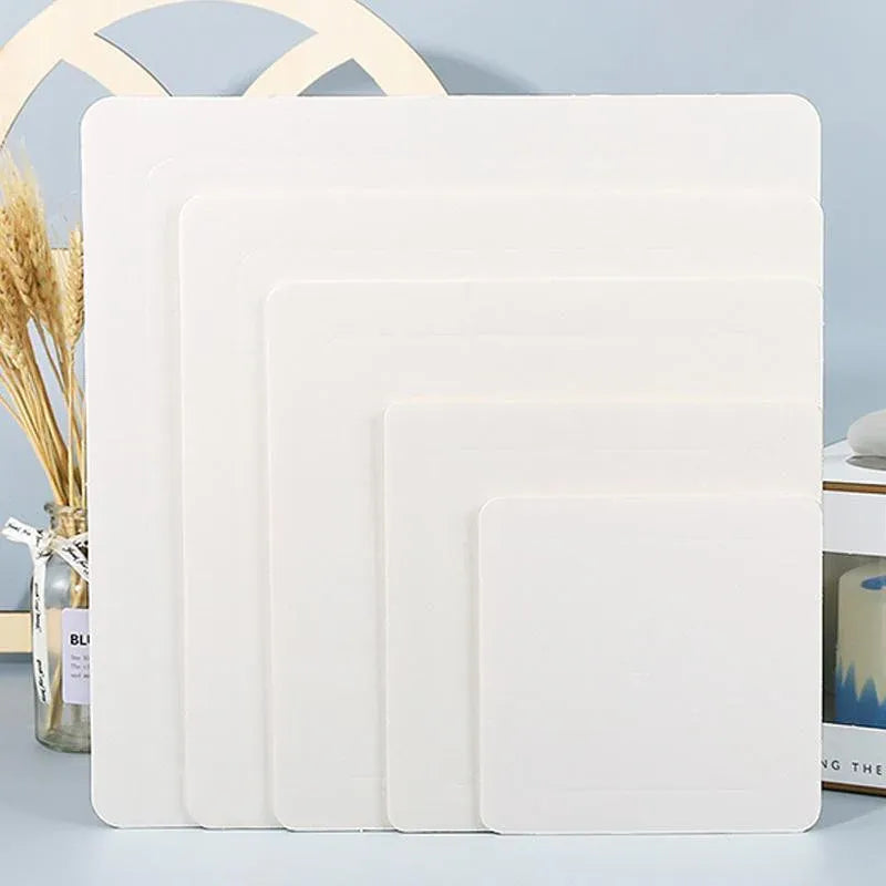 30PCS Grey Portable Cake Boxes Display Window Packing Case with Handle Birthday - 8 inch