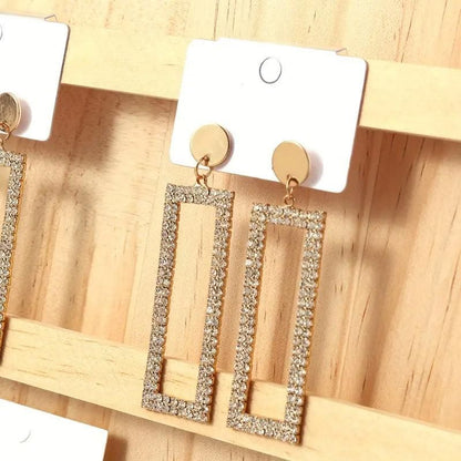 Wooden Earrings Display Rack Multi Tier Jewelry Stand Organizer Earrings Holder - 4-Tier