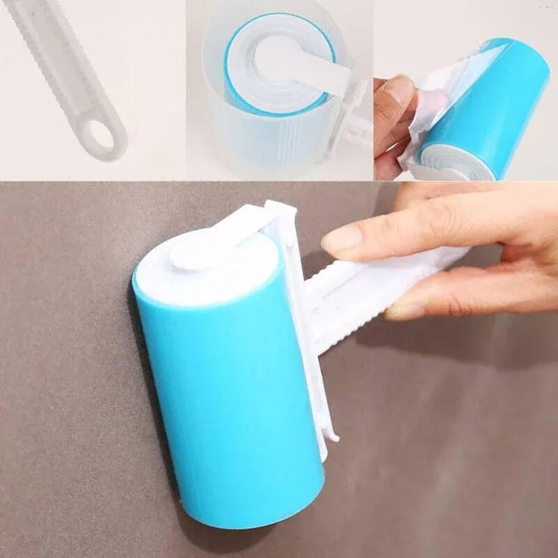 3PCS Washable Lint Rollers for Pet Hair Clothes Carpet Reusable Sticky Brush