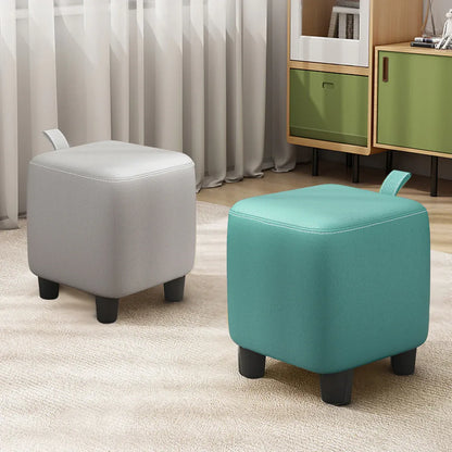 Small Stools Household Low Stools Coffee Table Shoe Changing Stools Portable - Blue