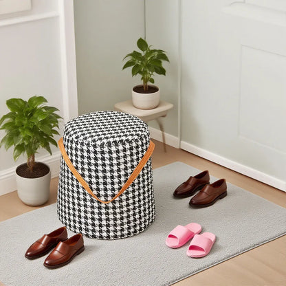Home Portable Step Stool Shoe Changing Stool for Home Bedroom Lightweight Sturdy