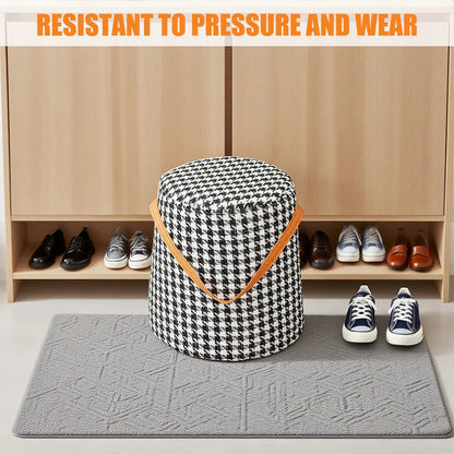 Home Portable Step Stool Shoe Changing Stool for Home Bedroom Lightweight Sturdy