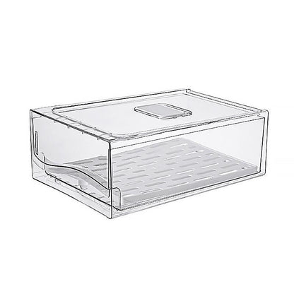 Kitchen Fridge Drawer Organiser Storage Boxes Refrigerator Storage Containers - 20cm