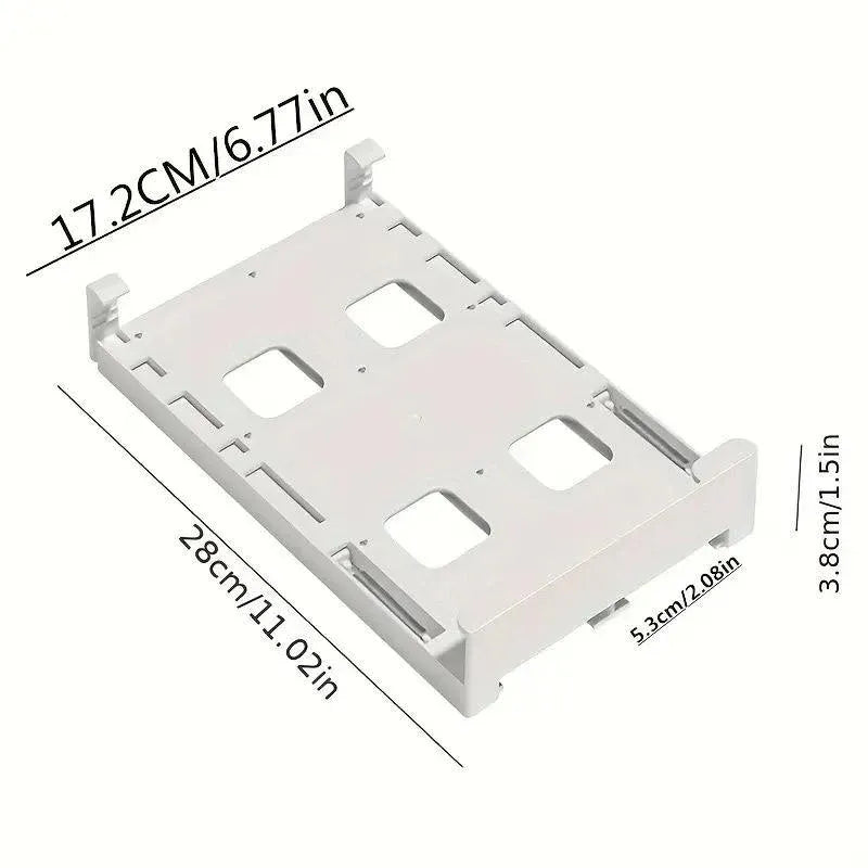 Refrigerator Hanging Drink Organizer Can Holder for Space Saving Kitchen Storage