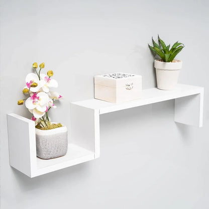 Living Room Bedroom Wall Mounted Storage Shelf Multi Layer Easy To Install