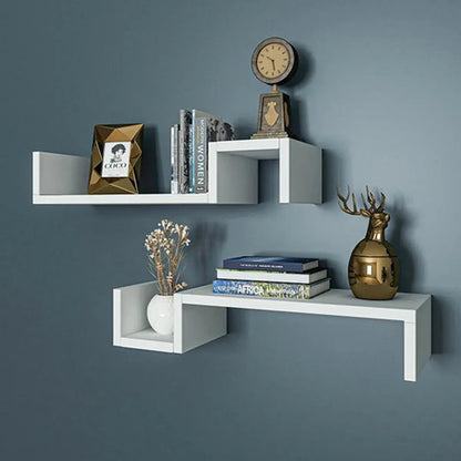Living Room Bedroom Wall Mounted Storage Shelf Multi Layer Easy To Install