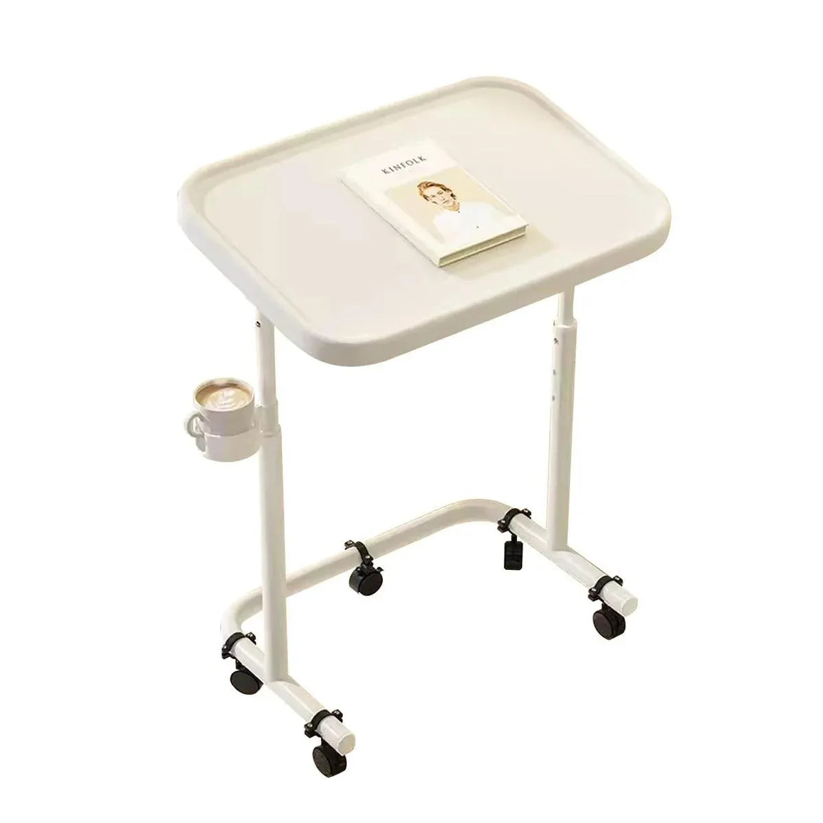 Adjustable Mobile Laptop Desk Computer Table Stand Portable Bedside Study Desk