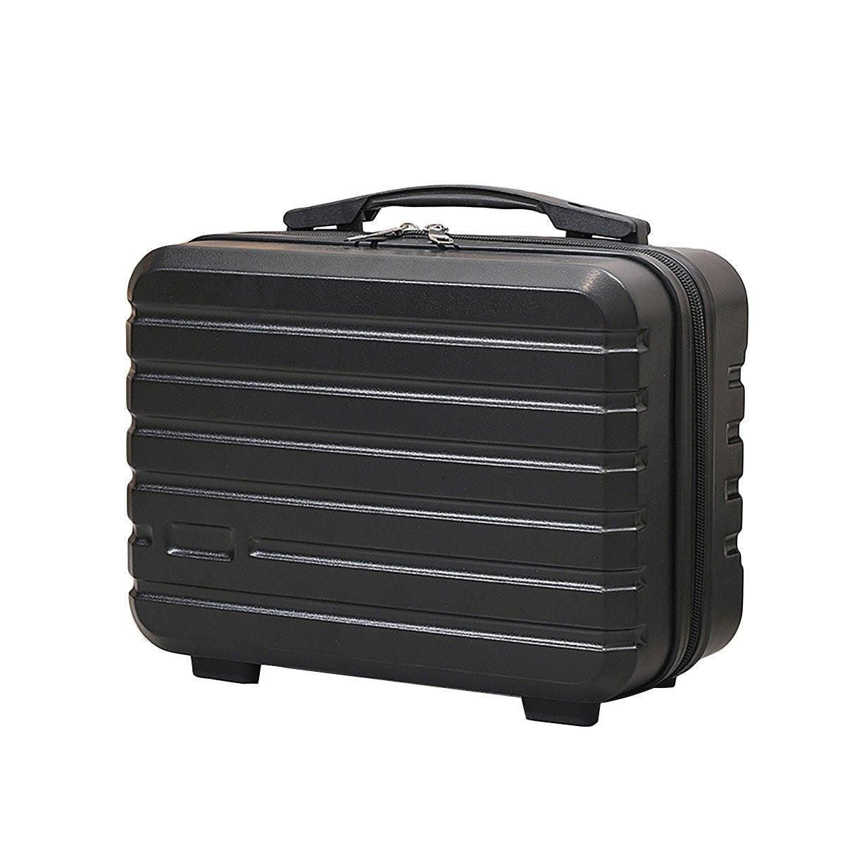 Portable 14 Inch Suitcase Mini Small Travel Storage Hand Gift Box - Black