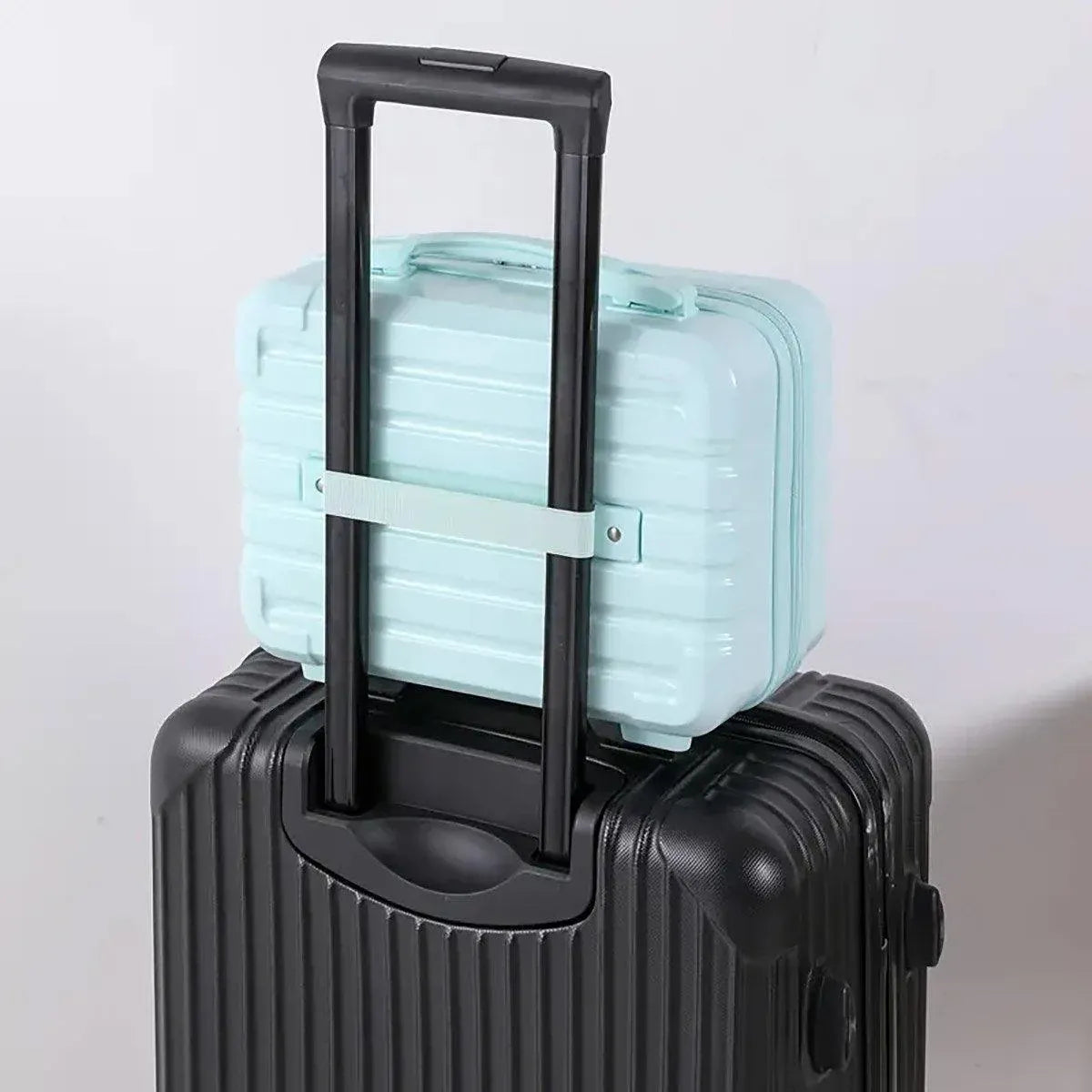 Portable 14 Inch Suitcase Mini Small Travel Storage Hand Gift Box - Black