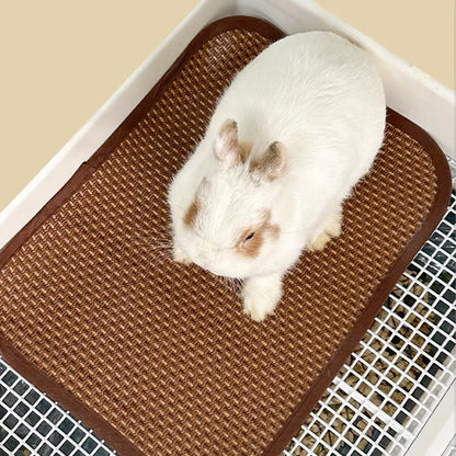 Pet Mat Kennel Cushion Dog Cat Bed Sleeping Pad Soft Washable for Crate Floor - 45x55cm