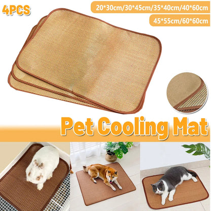 Pet Mat Kennel Cushion Dog Cat Bed Sleeping Pad Soft Washable for Crate Floor - 45x55cm