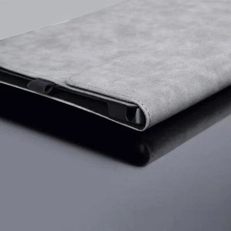 Premium Leather Case Cover Protector For Microsoft Surface Pro 8 - Red
