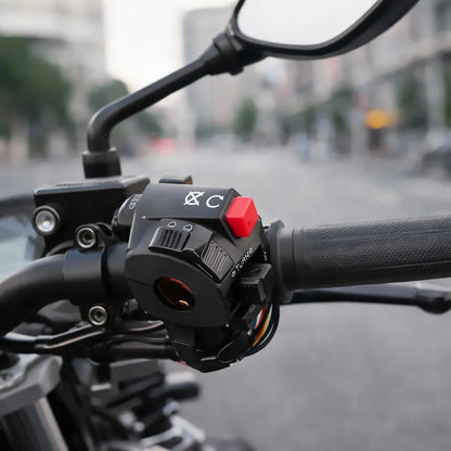 Motorcycle ATV 4WD ATV Left Hand Accessories 5Function Switch Easy Use