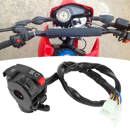 Motorcycle ATV 4WD ATV Left Hand Accessories 5Function Switch Easy Use