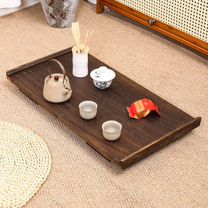 Wooden Foldable Chinese Style Tea Table Home Living Room Space Saving Durable