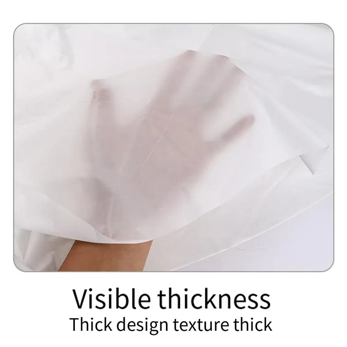 10pcs Round Tablecloth Solid Color Waterproof PEVA Table Cover 213cm Diameter - Red