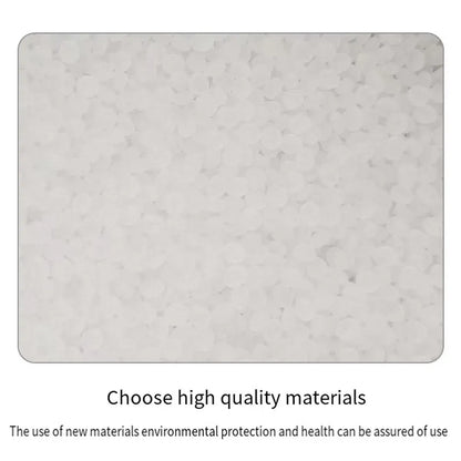 10pcs Round Tablecloth Solid Color Waterproof PEVA Table Cover 213cm Diameter - White