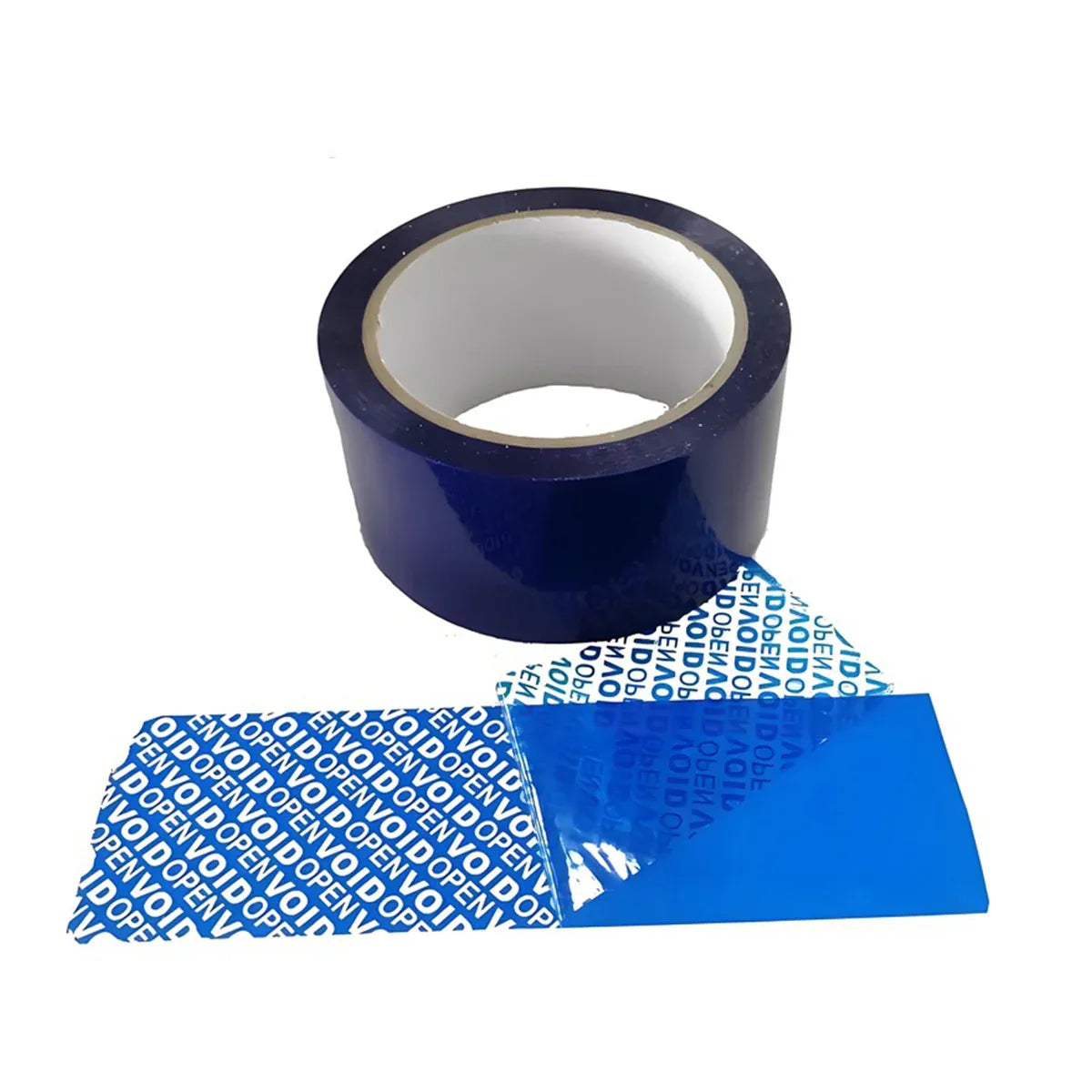 Blue VOID Tamper Evident Sealing Tape for Cartons Documents and Parcels - 5cm