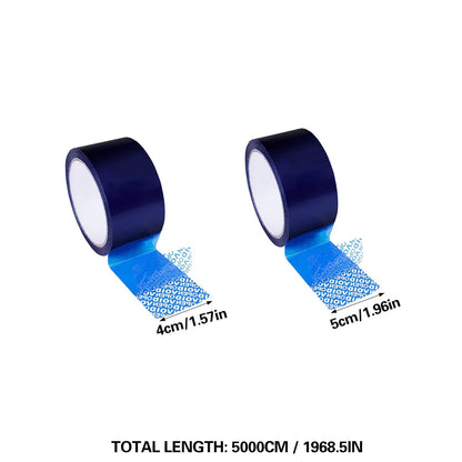 Blue VOID Tamper Evident Sealing Tape for Cartons Documents and Parcels - 5cm