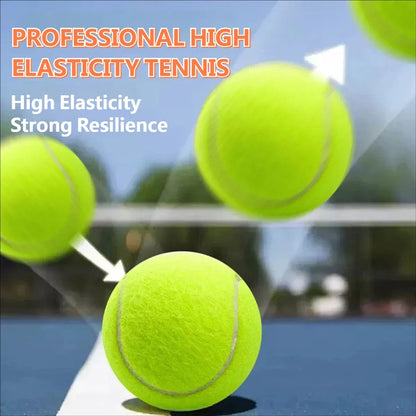 15Pcs High Elasticity Durable Training Tennis Balls Pressureless All Court Balls