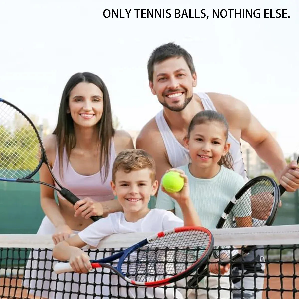 15Pcs High Elasticity Durable Training Tennis Balls Pressureless All Court Balls