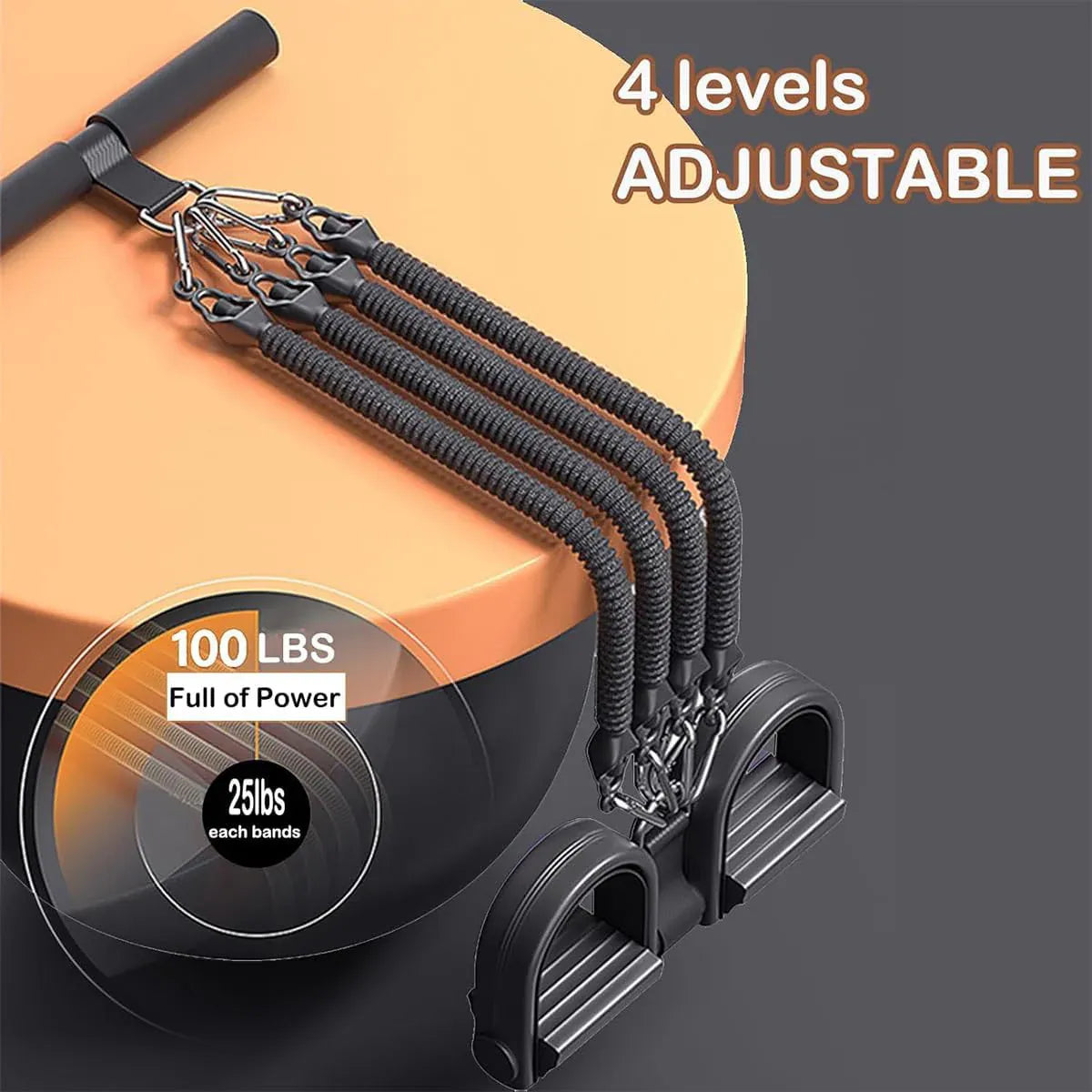Foot Pedal Resistance Band Home Abdominal Muscle Training Sit Up Assistance