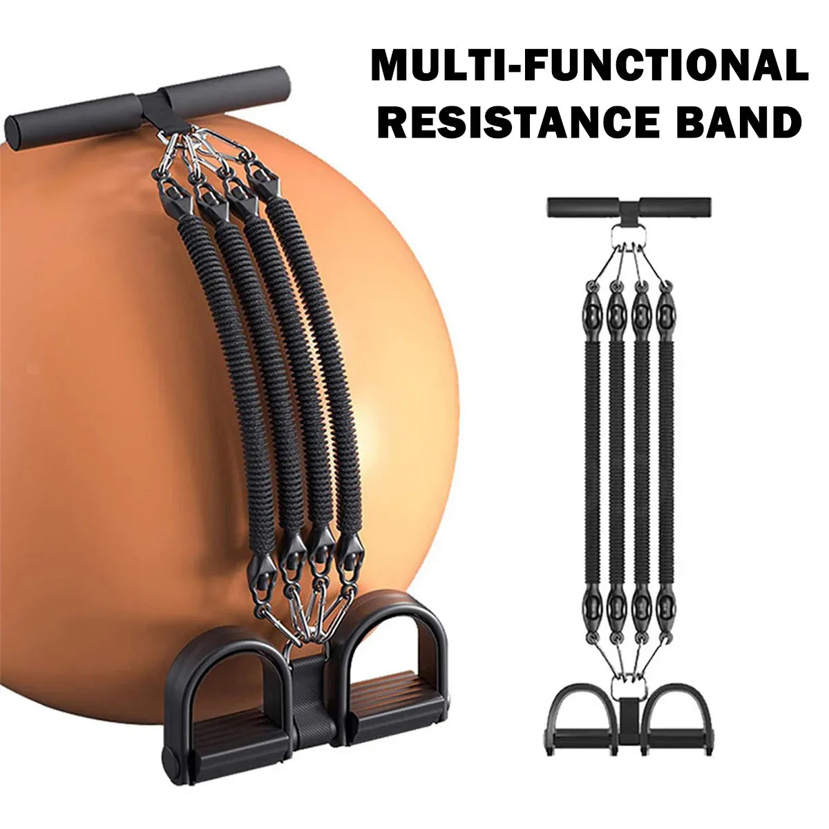 Foot Pedal Resistance Band Home Abdominal Muscle Training Sit Up Assistance
