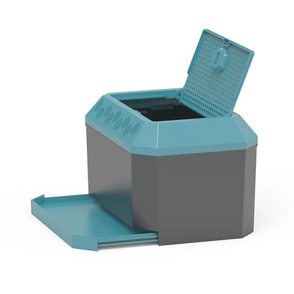 Insect Breeding Box Flip Cover Ventilated Insect Habitat Container for Home Lab